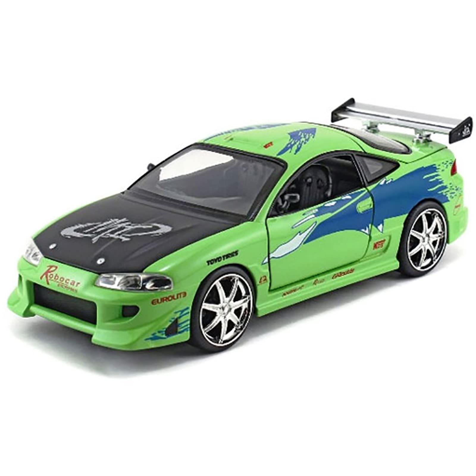1:24 FAST & FURIOUS DIECAST MINICAR BRIAN'S 1995 MITSUBISHI